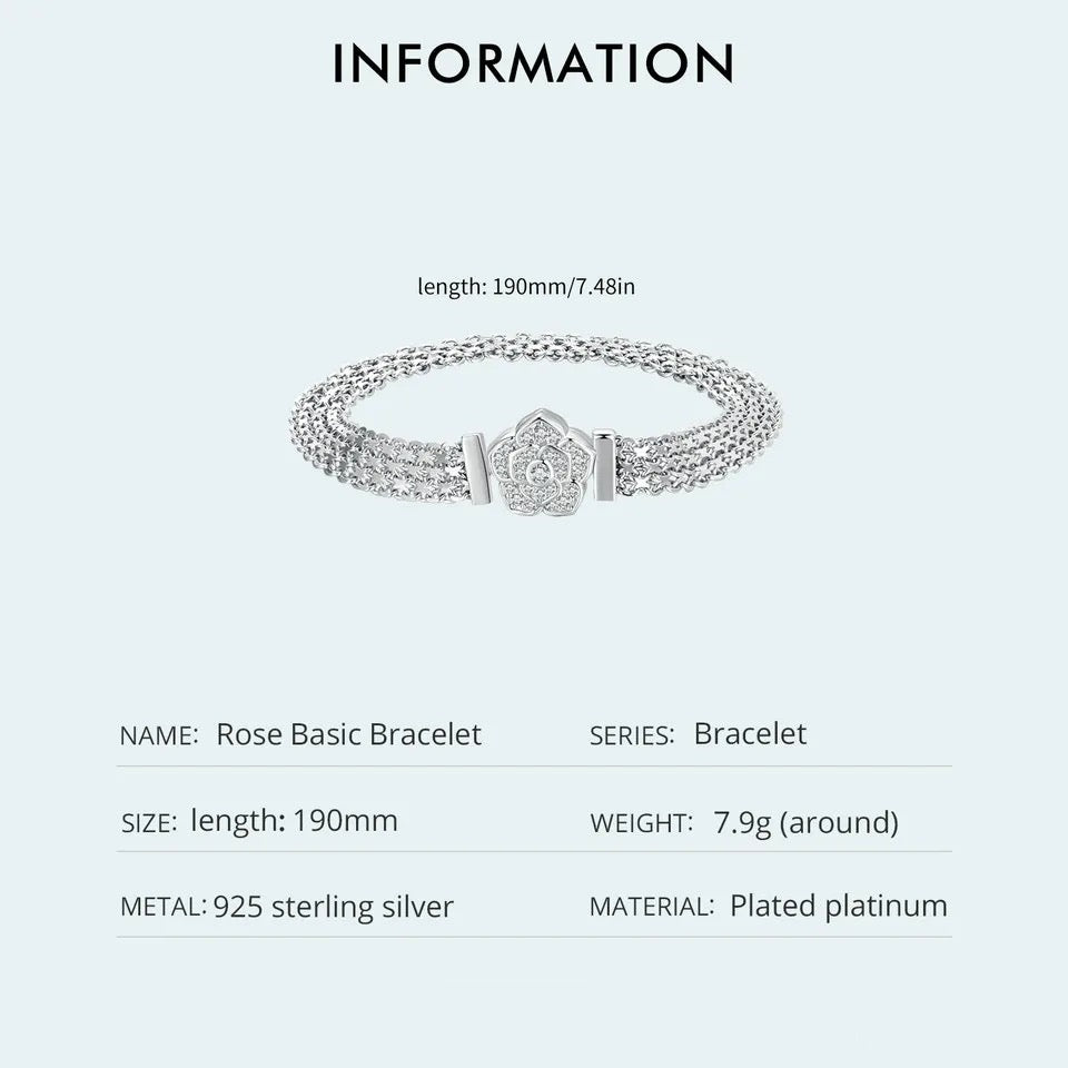 SHE JOY Rose Basic Bracelet