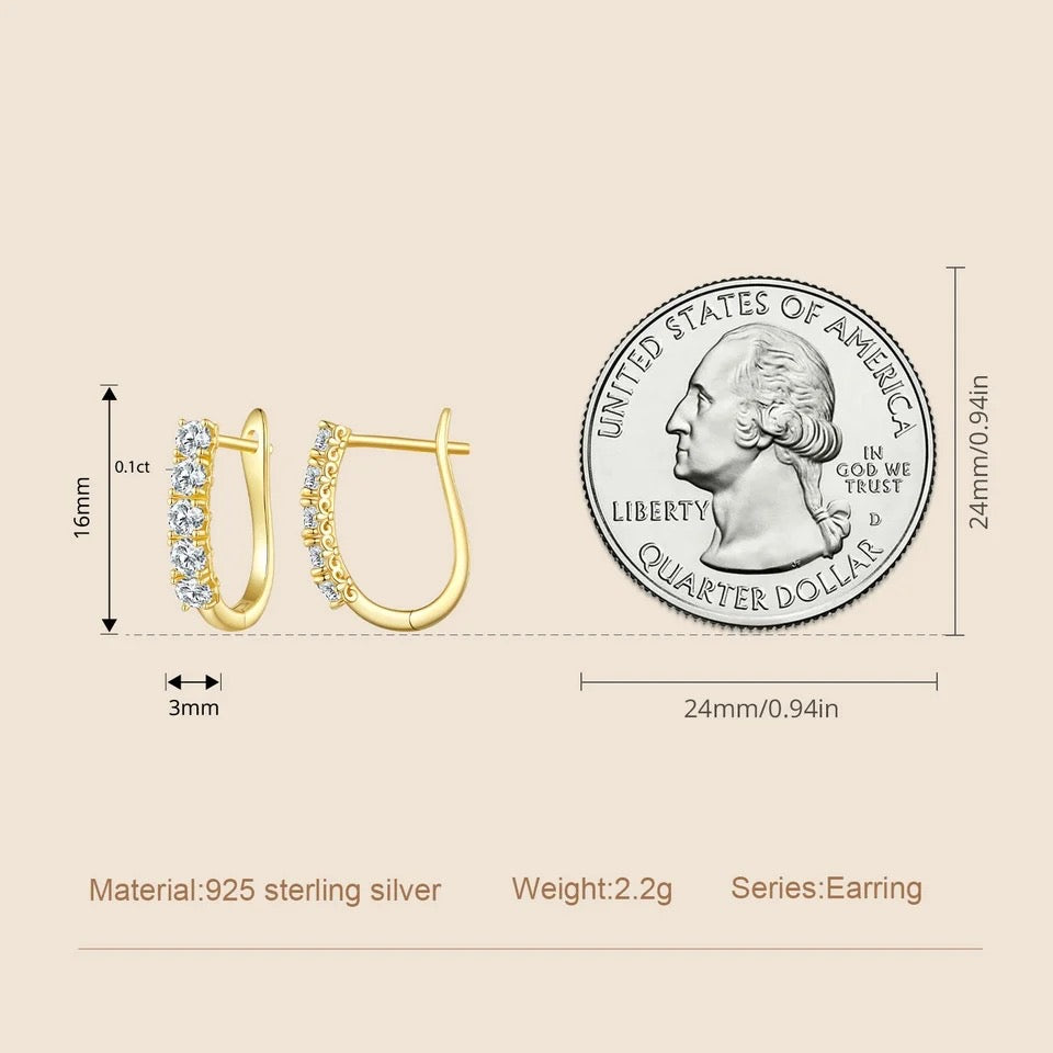 SHE JOY Earrings 925 Sterling Silver