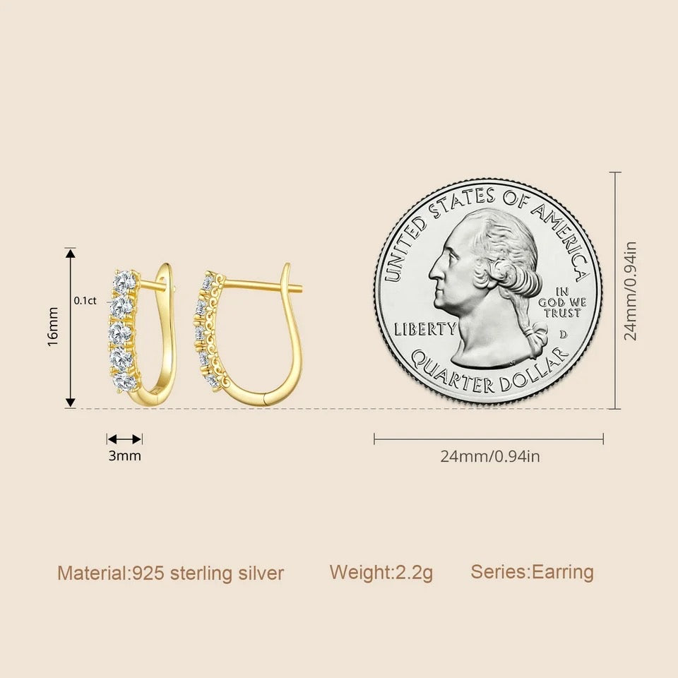SHE JOY Earrings 925 Sterling Silver