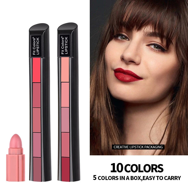 Sexy Matte 5-color lipstick