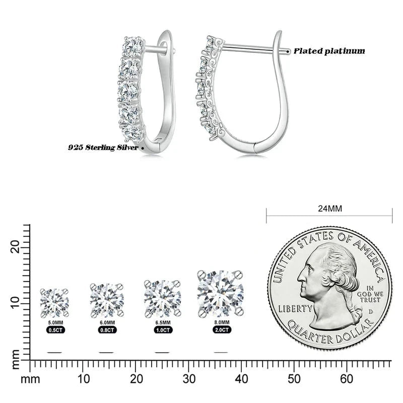 SHE JOY Earrings 925 Sterling Silver