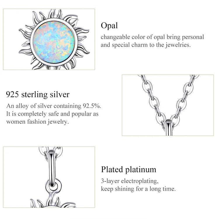 SHE JOY Necklace The sun
