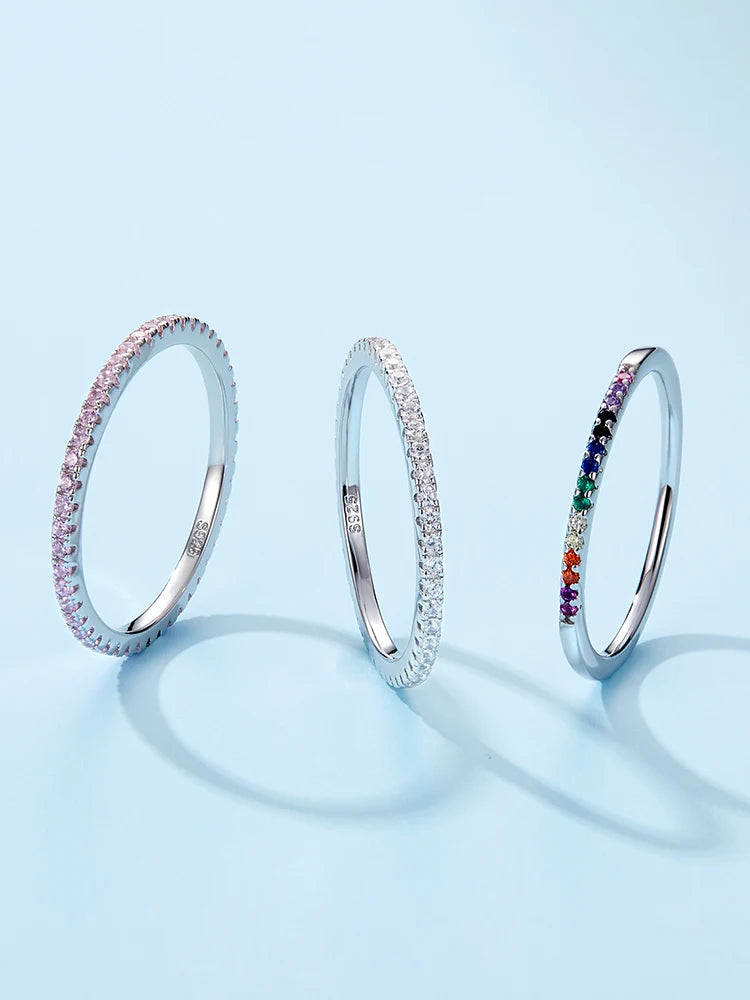 SHE JOY Ring 925 Sterling Silver /zircon