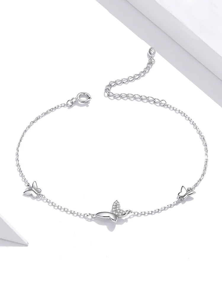 SHE JOY Flying Butterfly Bracelet Lobster