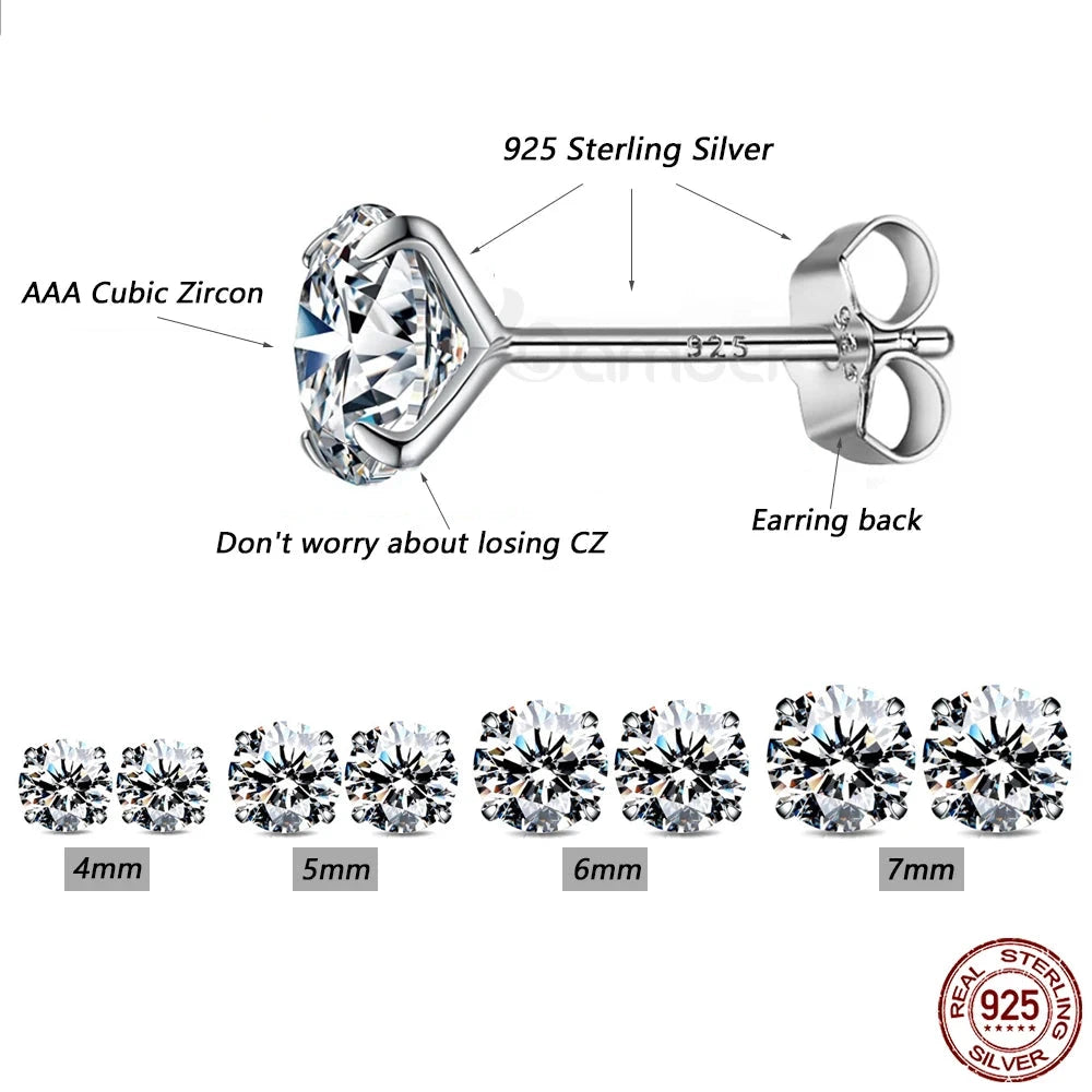 SHE JOY Earrings 925 Sterling Silver
