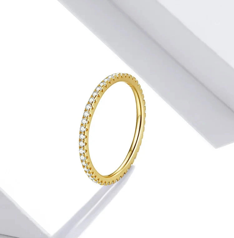 SHE JOY Ring 925 Sterling Silver /zircon