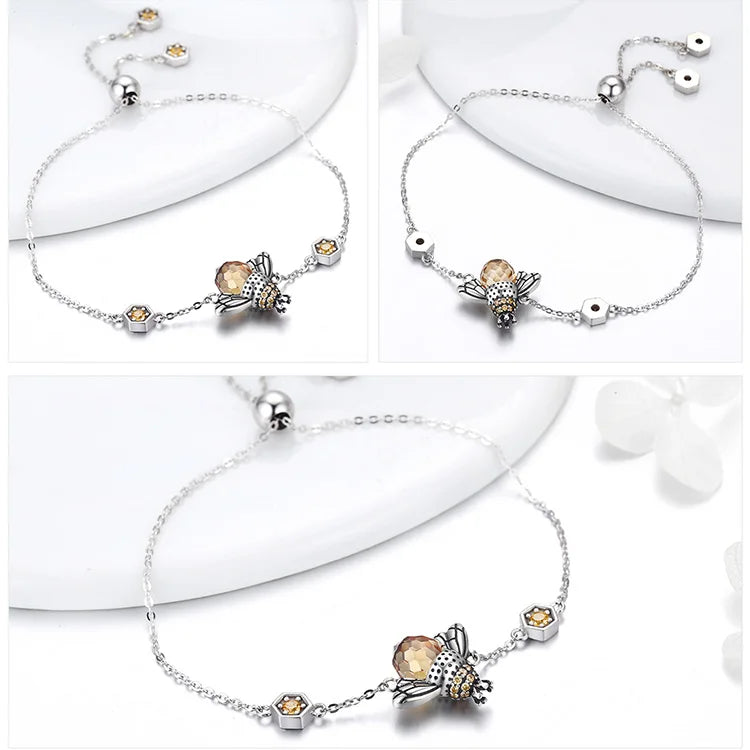 SHE JOY Dancing Honey Bee Chain