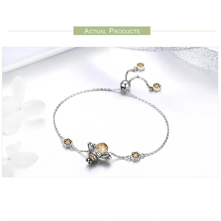 SHE JOY Dancing Honey Bee Chain