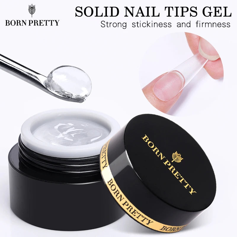 Solid Nail Tips Gel 5g UV LED Function Gel