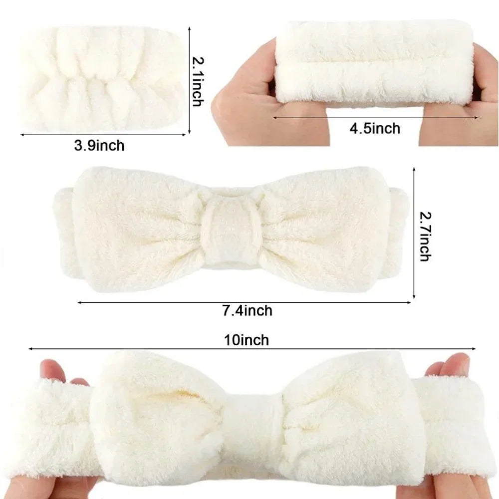3Pcs Spa Headband