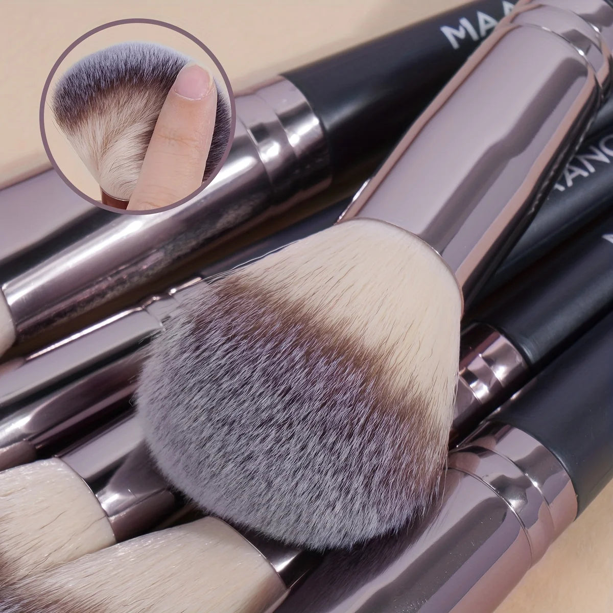 SHE JOY 30pcs Professional Makeup Brush Set Foundation