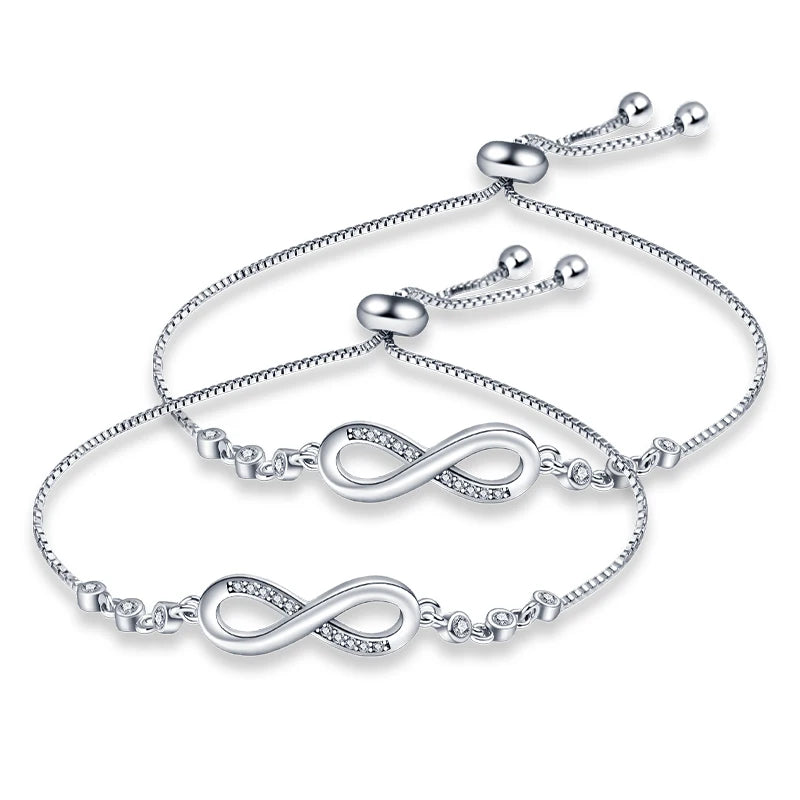 SHE JOY Zircon Bracelet Infinite