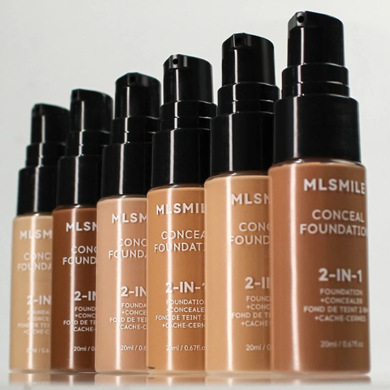 Sexy Foundation Cream Oil-Control Waterproof Lasting Concealer Liquid