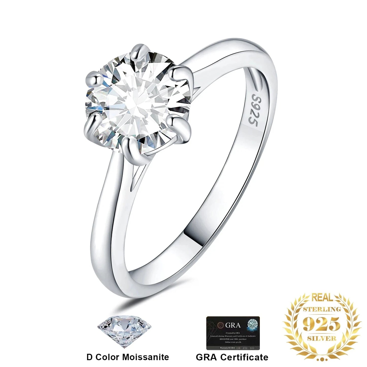 SHE JOY ALIANS RING 925 Sterling Silver
