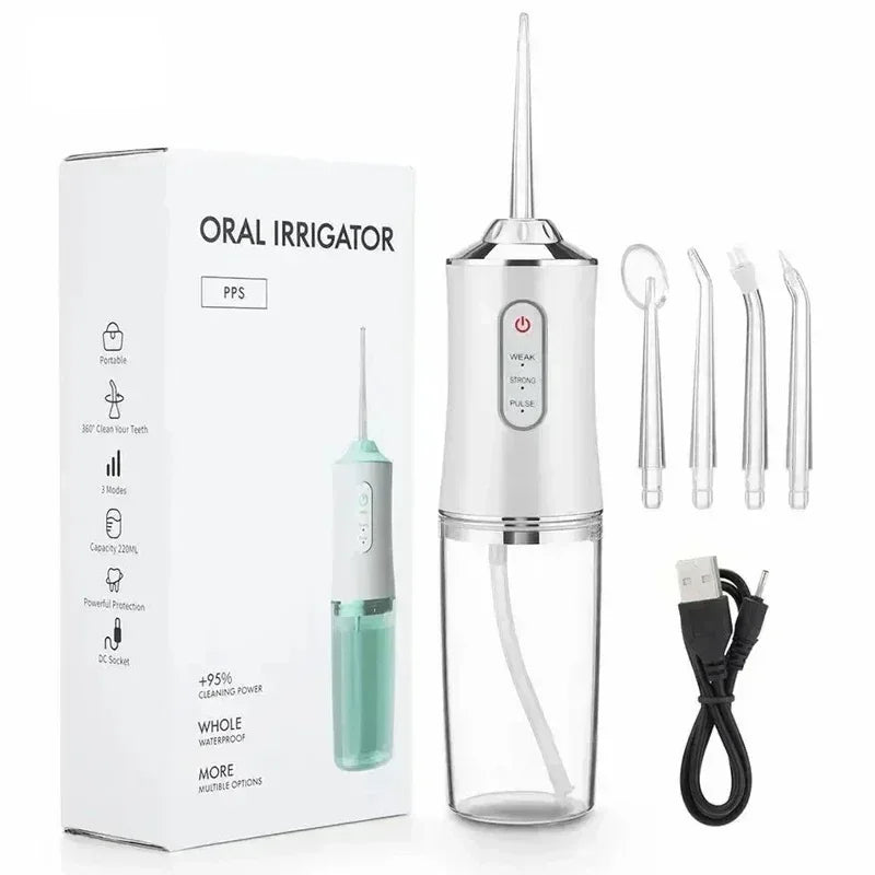 Oral Irrigator USB Teeth Cleaner