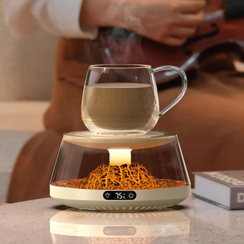 Smart Cup Heater Coffee Mug with Ambient Light