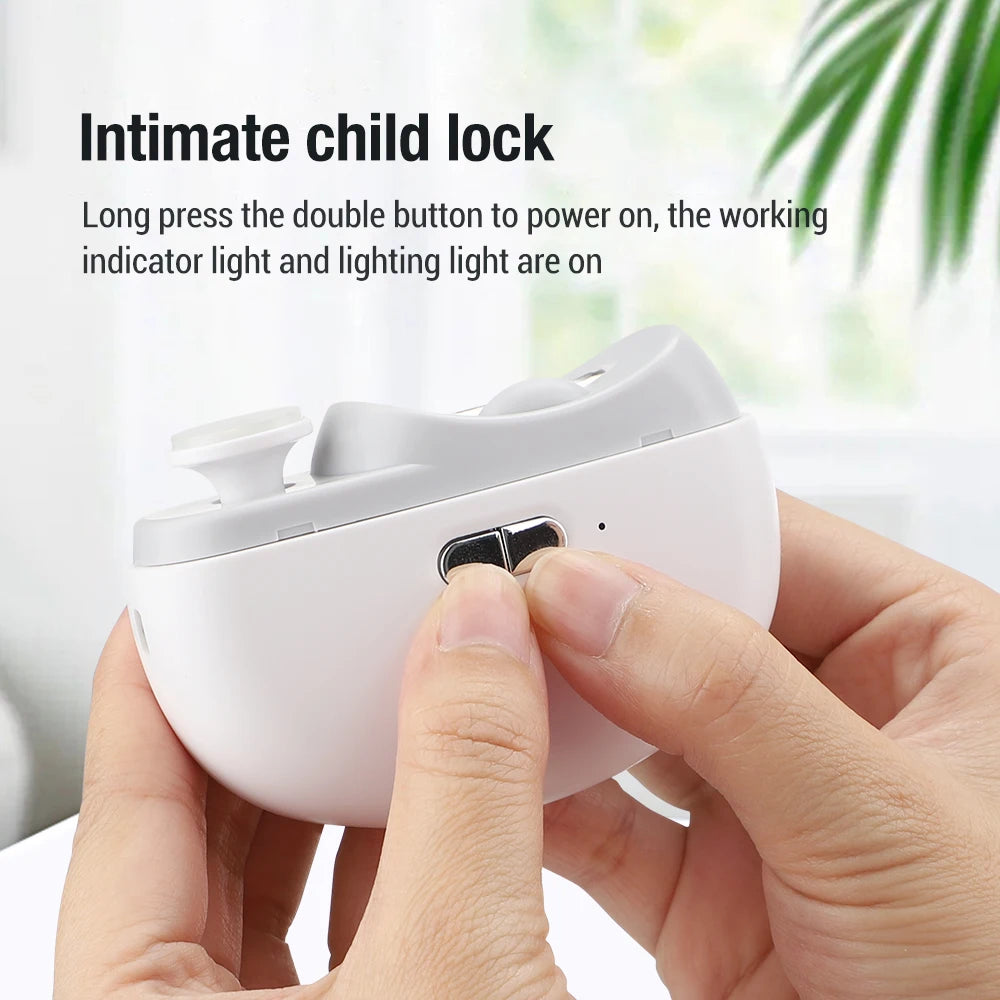 2 in 1Electric Nail Clipper Grinding and Polishing