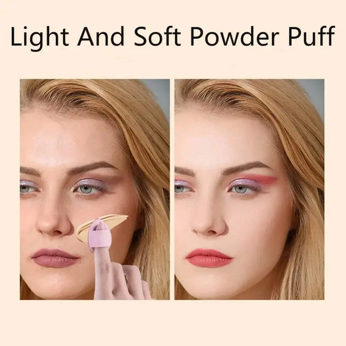 12Pcs Triangle Puff Giant Soft Eye/Base Makeup Egg