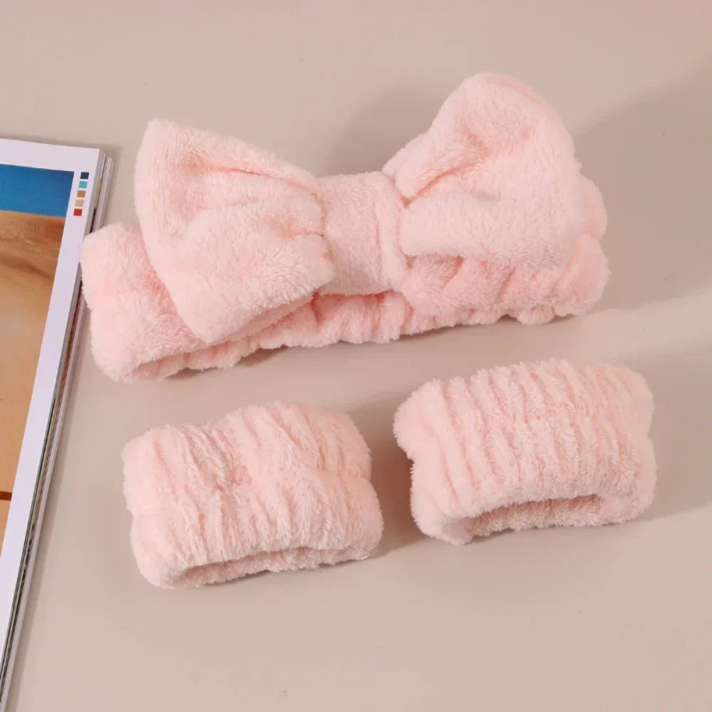 3Pcs Spa Headband