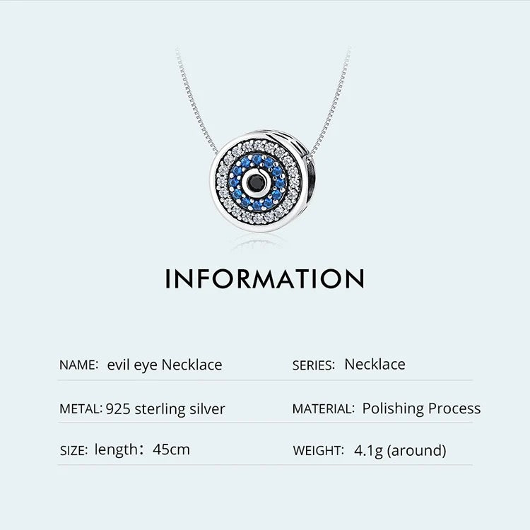 SHE JOY Necklace  Evil Eye