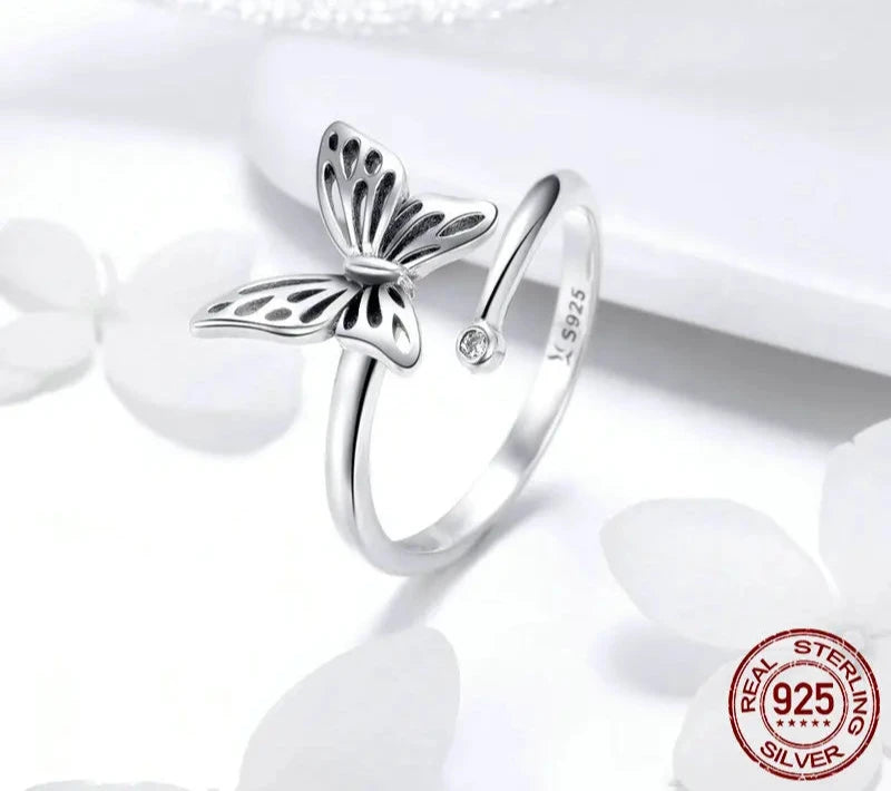 SHE JOY Butterfly Rings & Earrings