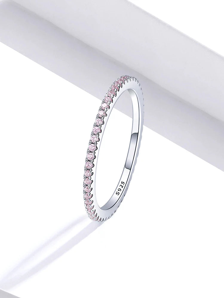 SHE JOY  Ring 925 Sterling Silver /zircon