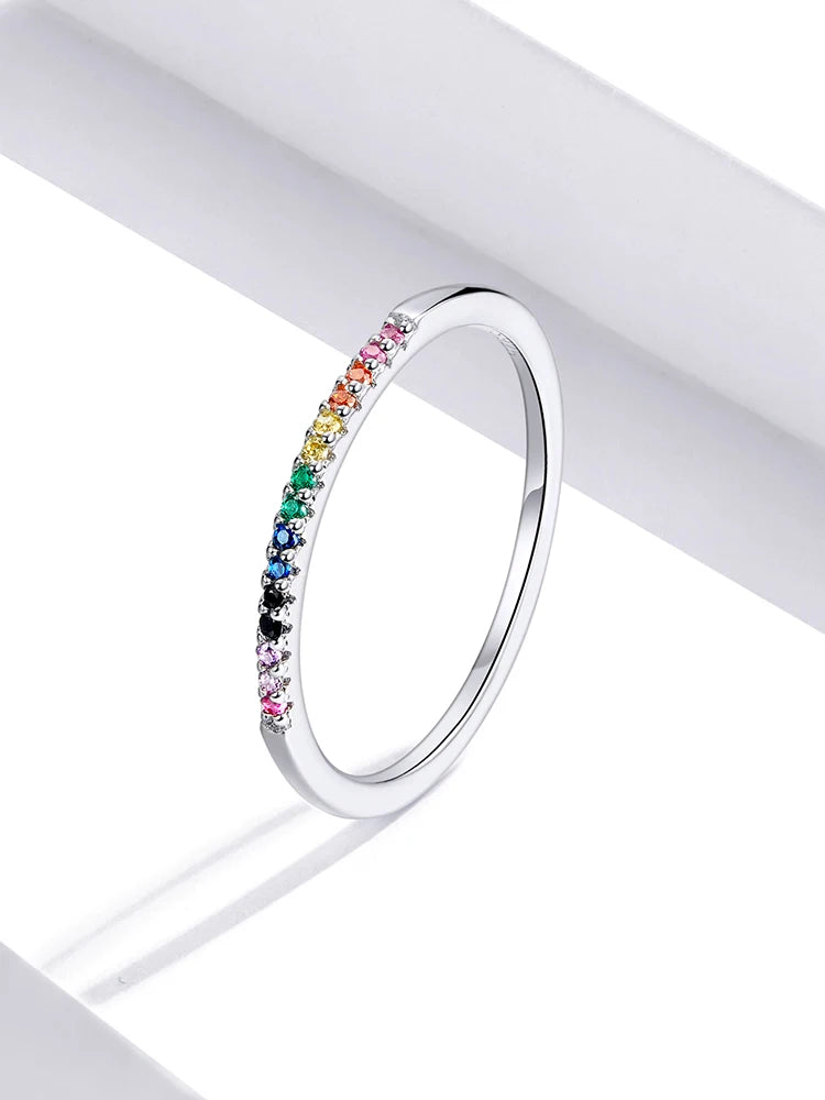 SHE JOY  Ring 925 Sterling Silver /zircon