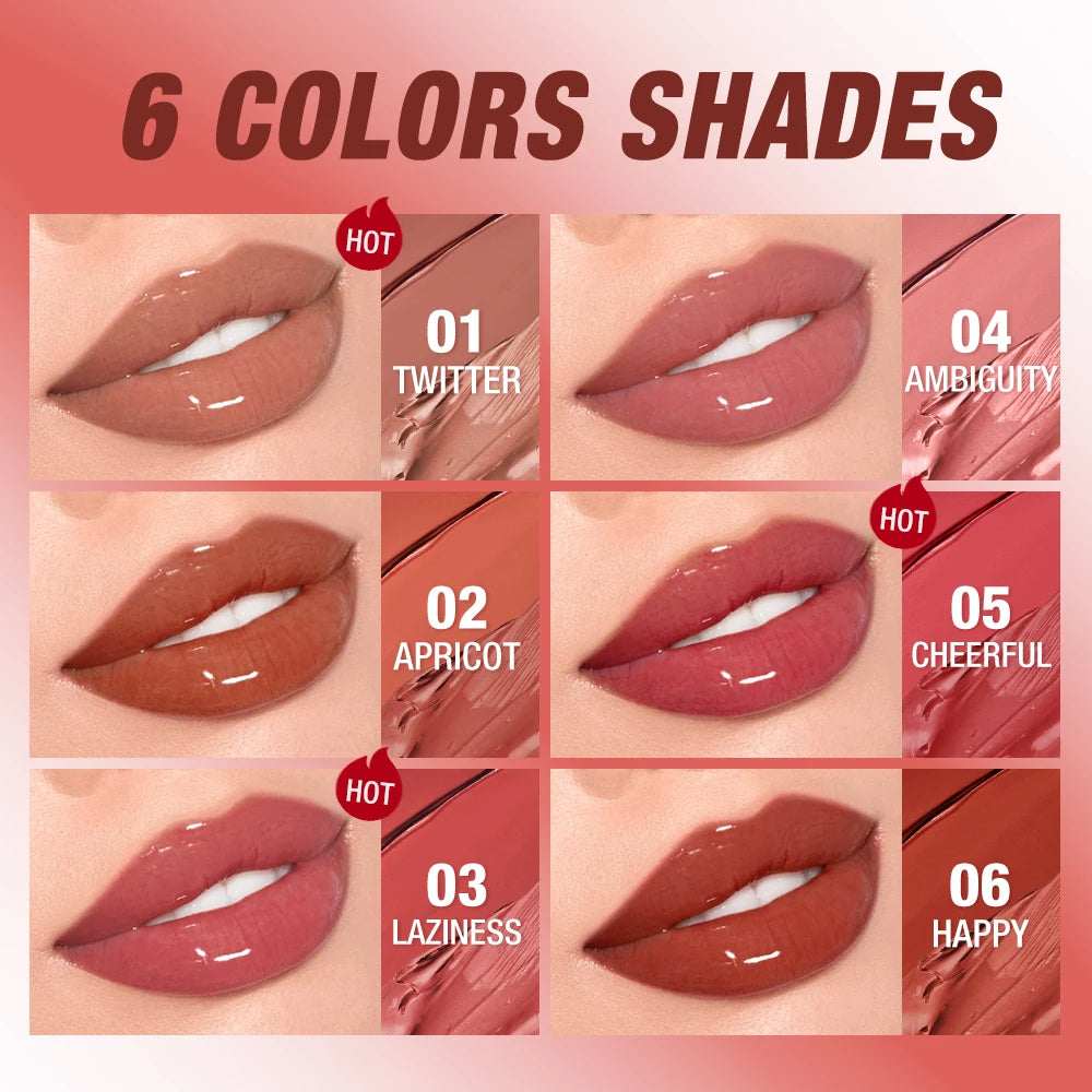 Matte Lipstick Double Head Lip Coat 24HR Waterproof