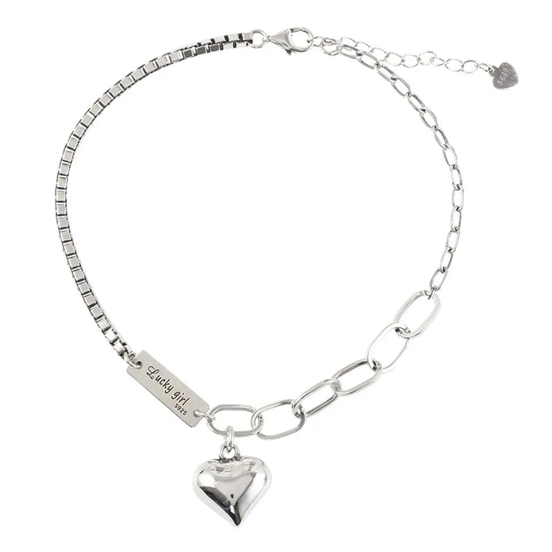 SHE JOY   Love Anklet Fashion Simple Charm