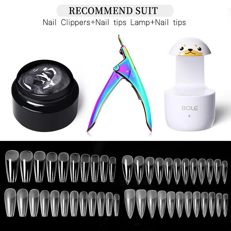 Solid Nail Tips Gel 5g  UV LED Function Gel