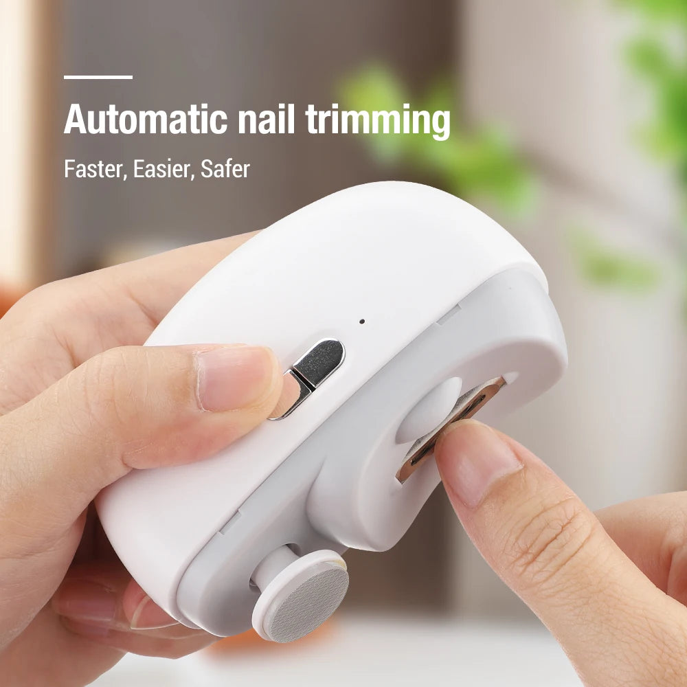 2 in 1Electric Nail Clipper Grinding and Polishing