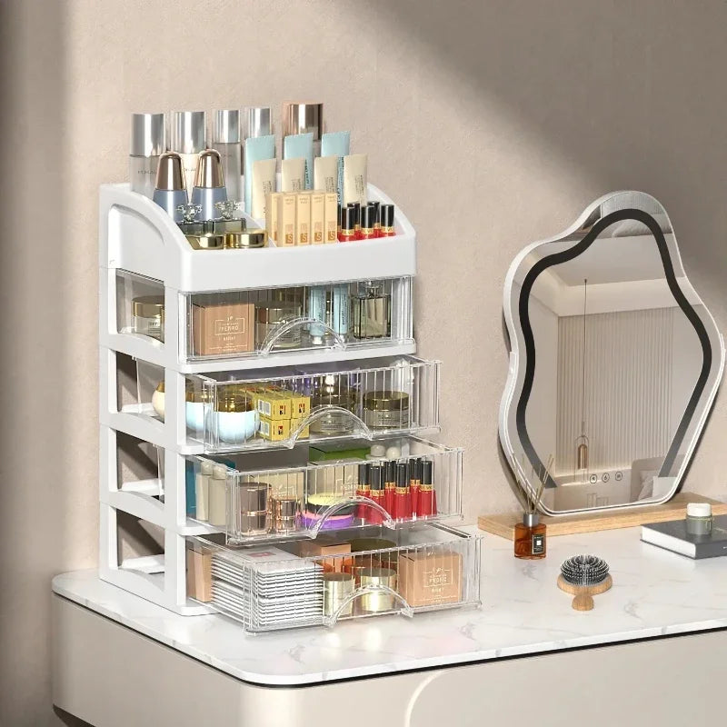 Jewelry Makeup Storage Box &Desktop Organizer