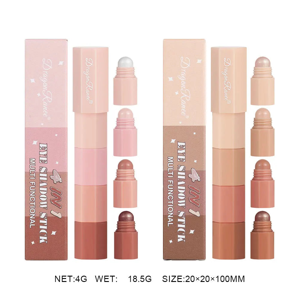 SHE JOY Brown Mini Eye Shadow Stick 4 In 1