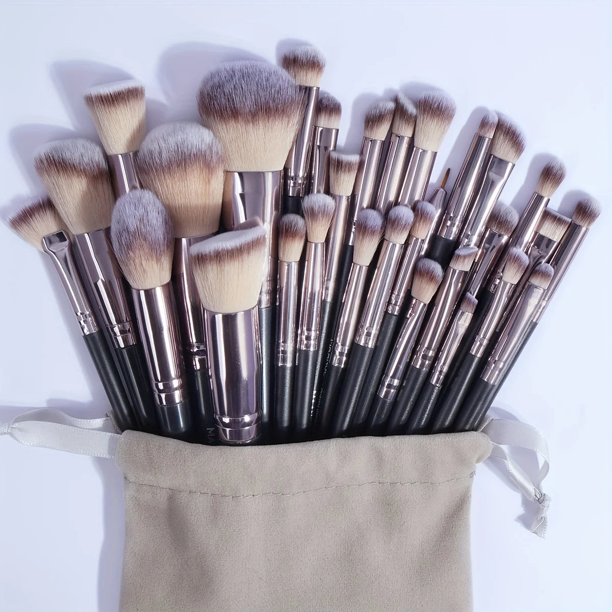 SHE JOY  30pcs Professional Makeup Brush Set Foundation