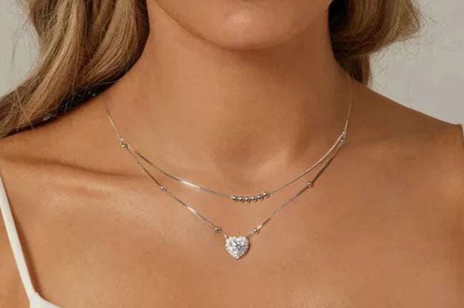 SHE JOY  Necklace Moissanite