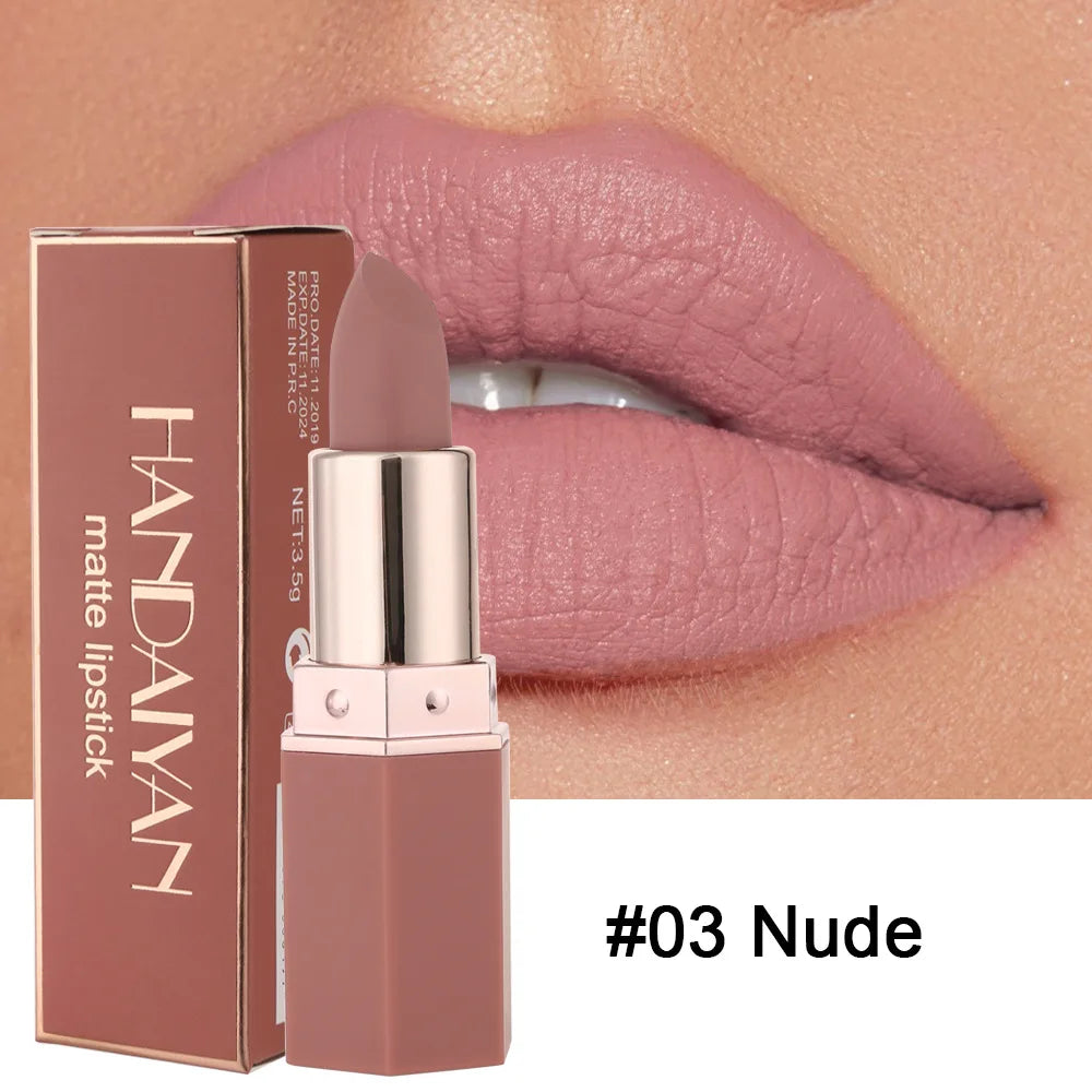 SEXY waterproof lipstick 6 Colors Matte