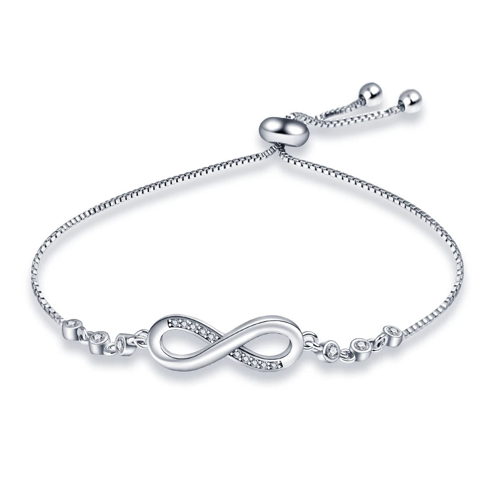 SHE JOY Zircon Bracelet  Infinite