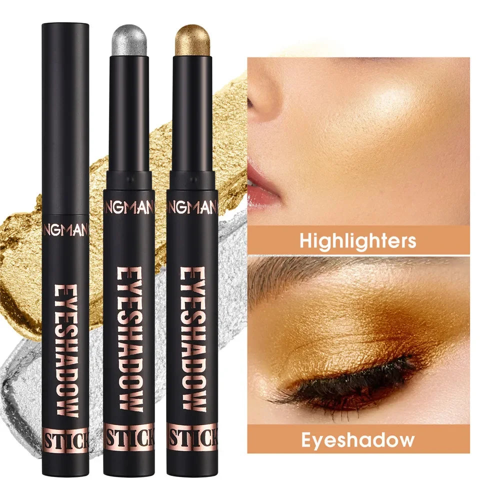 1PC Waterproof Pearlescent Eyeshadow Pencil Stick