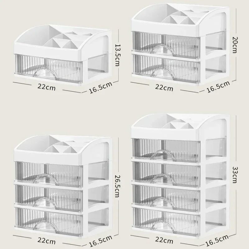 Jewelry Makeup Storage Box &Desktop Organizer