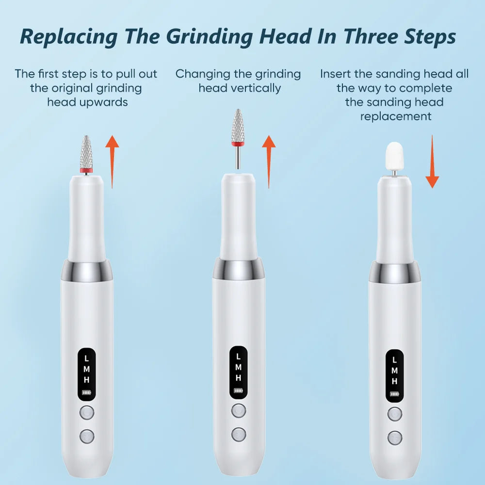Beauty Electric Nail Polisher Drill Bits Professional Nails