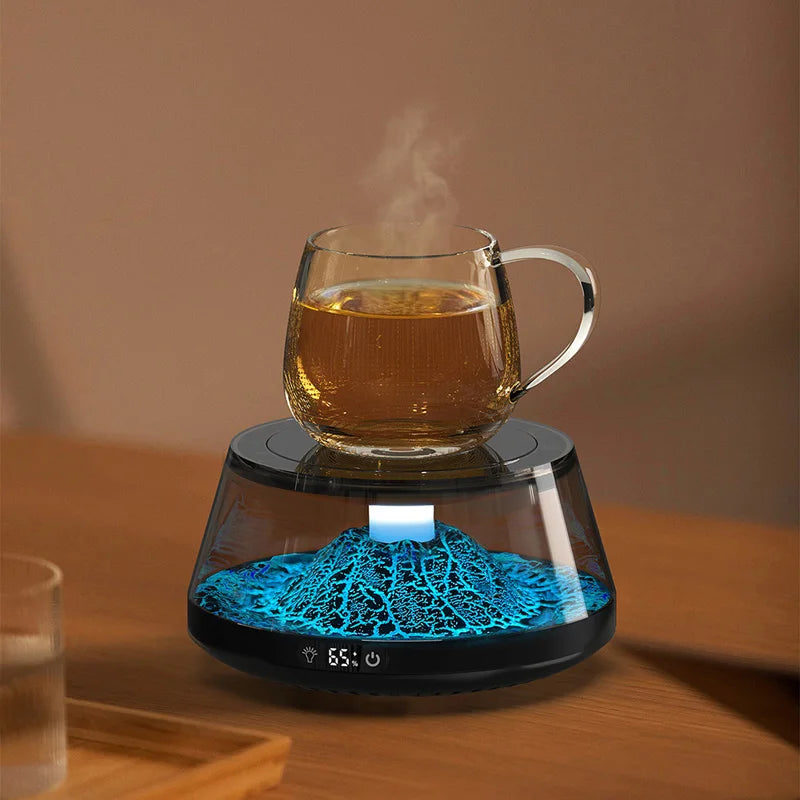 Smart Cup Heater Coffee Mug  with Ambient Light