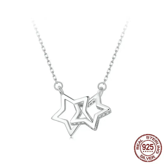 SHE JOY Necklace Star/Heart/Cat Pendant