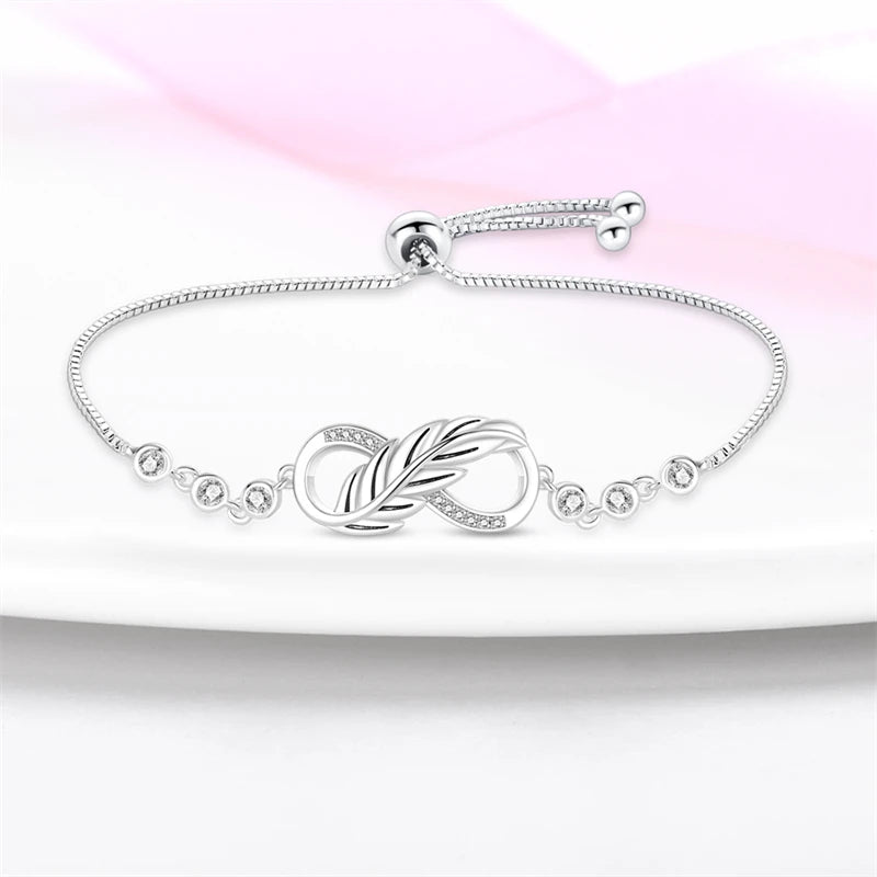 SHE JOY Zircon Bracelet  Infinite